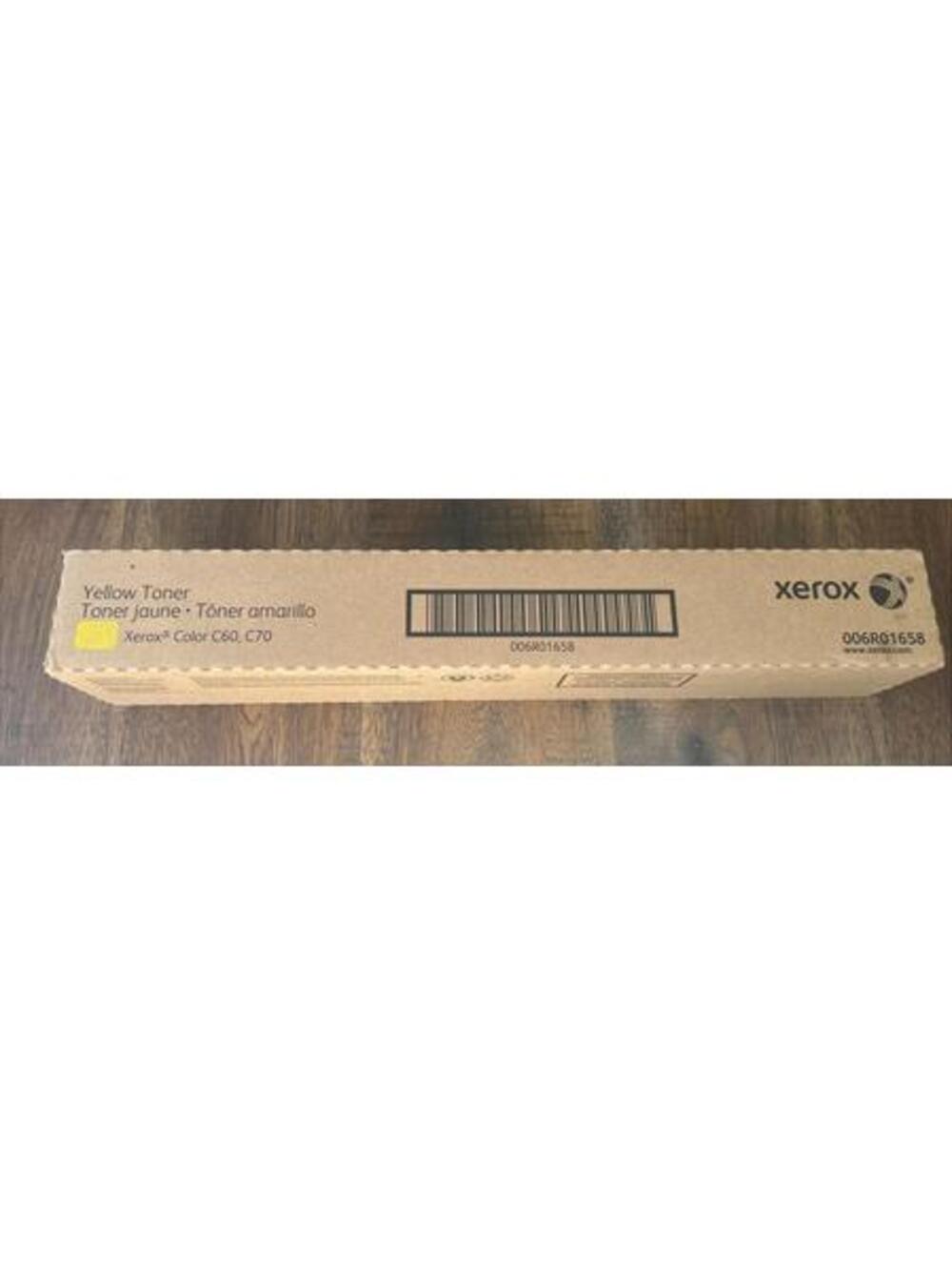 NEW Xerox 006R01658 Yellow Toner for Xerox Color C60, C70